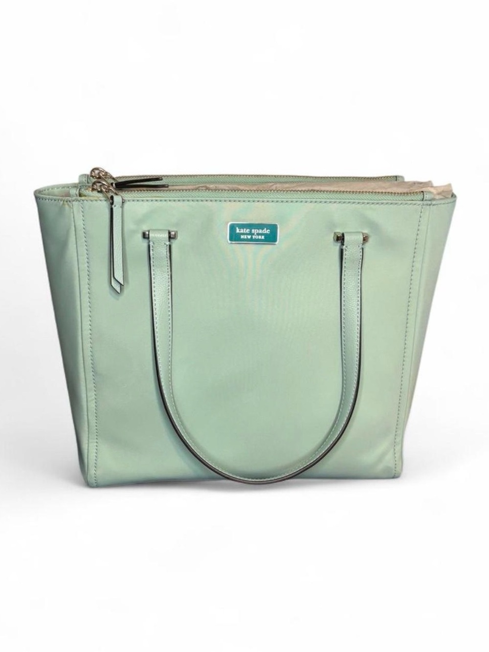 kate spade Spring Meadow Nylon Tote Bag With Leather Trim